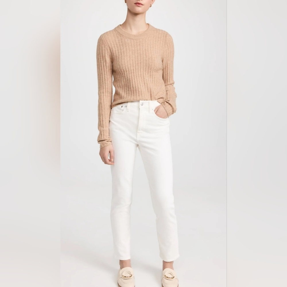 Madewell The High-Rise Perfect Vintage Jean in White